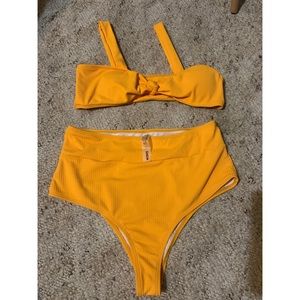 Orange bikini